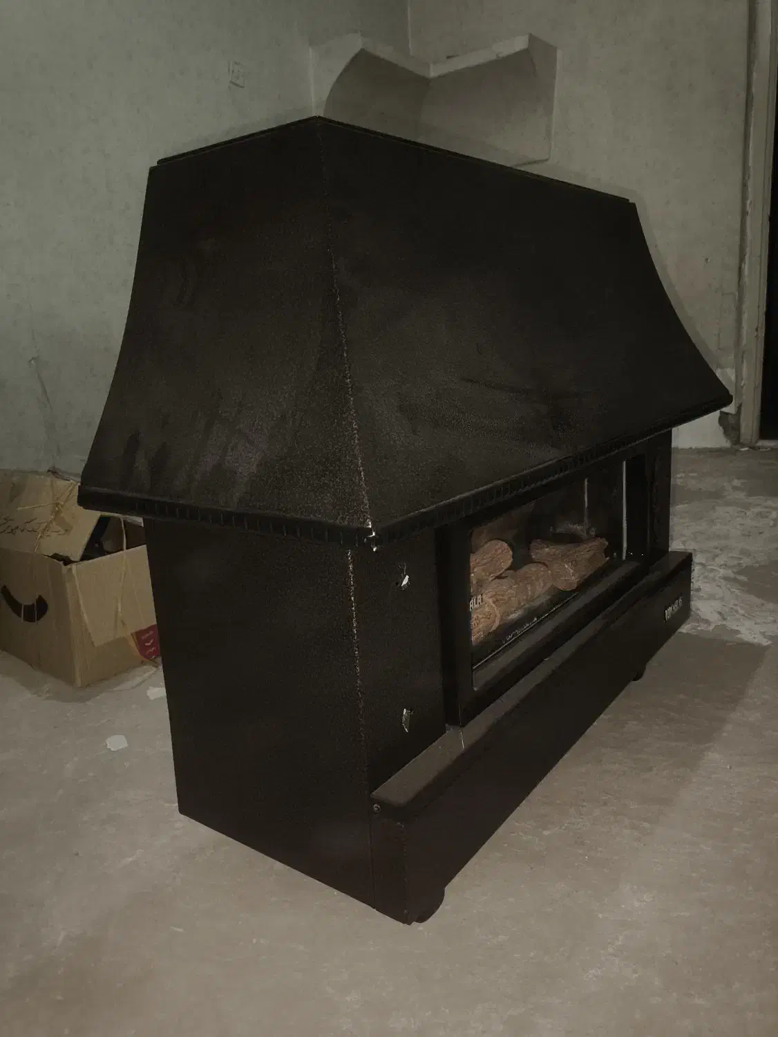 بخاری شومینه گازی نیک کالا|بخاری، هیتر، شومینه|میانه, |دیوار