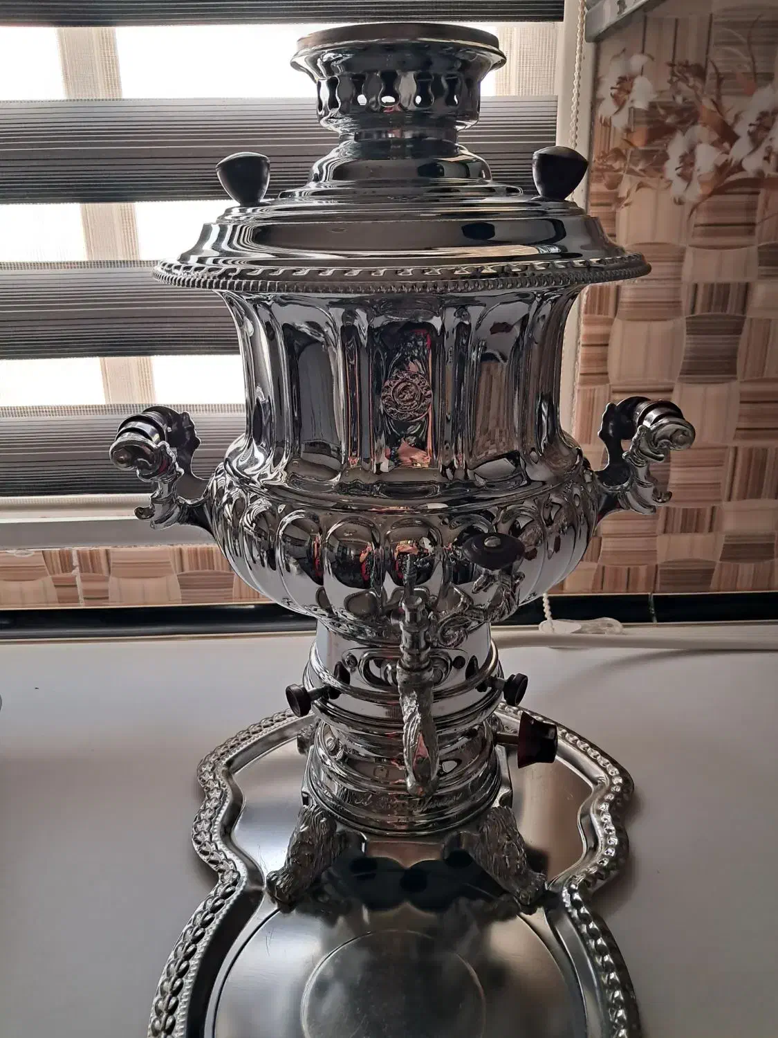 سماور ۸ لیتری اکبر برادران در حد نو|سماور، چای‌ساز، قهوه‌ساز|خمین, |دیوار