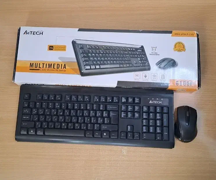 موس و کیبورد بی سیم A4tech 6100f|قطعات و لوازم جانبی رایانه|تبریز, |دیوار