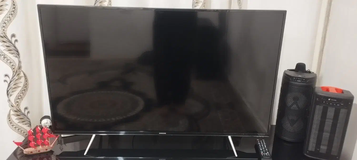 تلویزیون ال ای دی سامسونگ 43اینچ|تلویزیون و پروژکتور|مهاباد (آذربایجان غربی), |دیوار