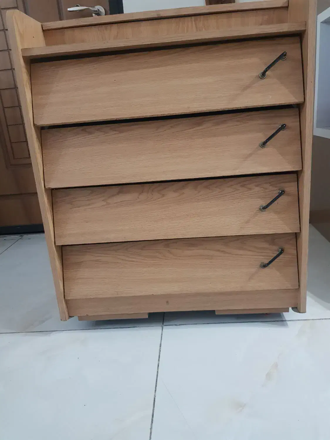 جاکفشی ۴طبقه چوبی شیک، سالم و تمیز|جاکفشی، کمد، دراور|تهران, شهرک نفت|دیوار