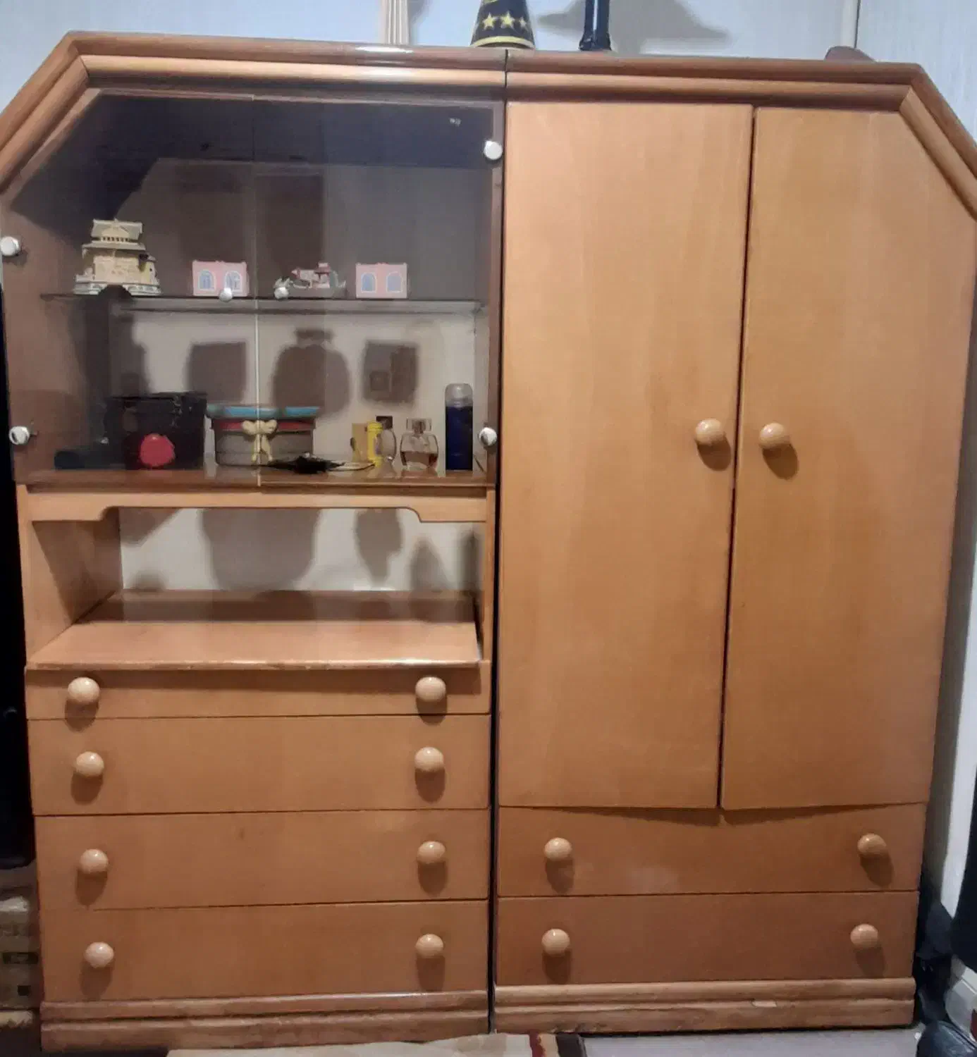 بوفه و کمد لباس کودک چوب راش|جاکفشی، کمد، دراور|تهران, دکتر هوشیار|دیوار