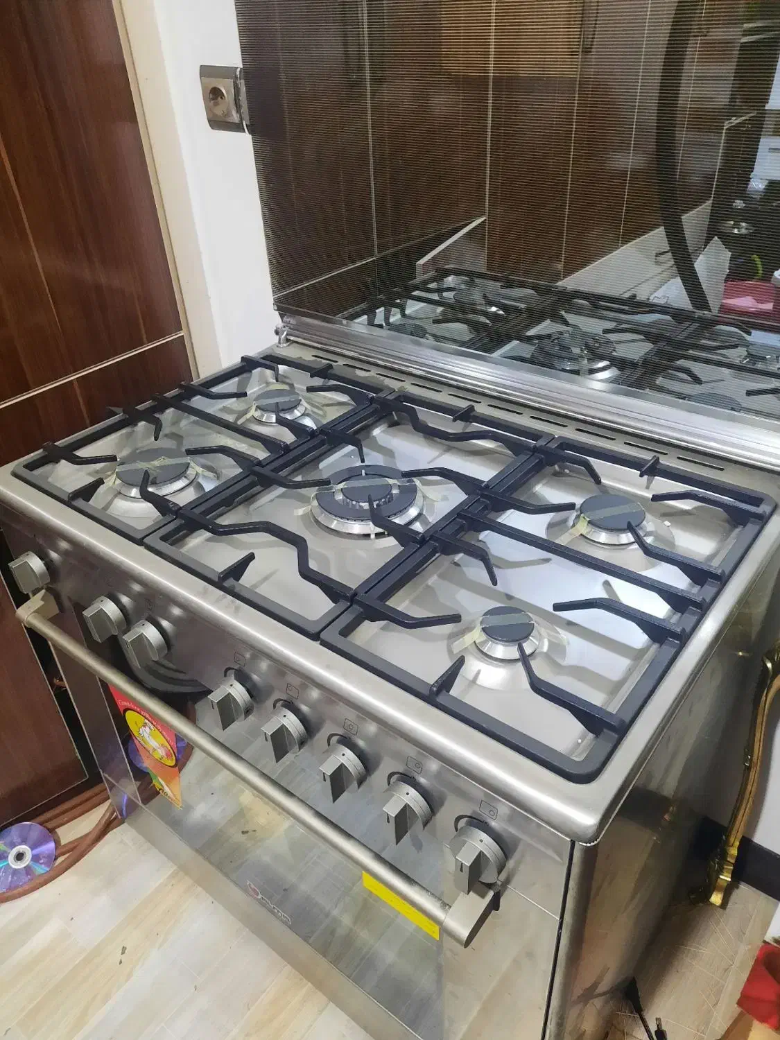 گاز فردار تمام استیل|اجاق گاز و لوازم برقی پختوپز|شهرکرد, |دیوار