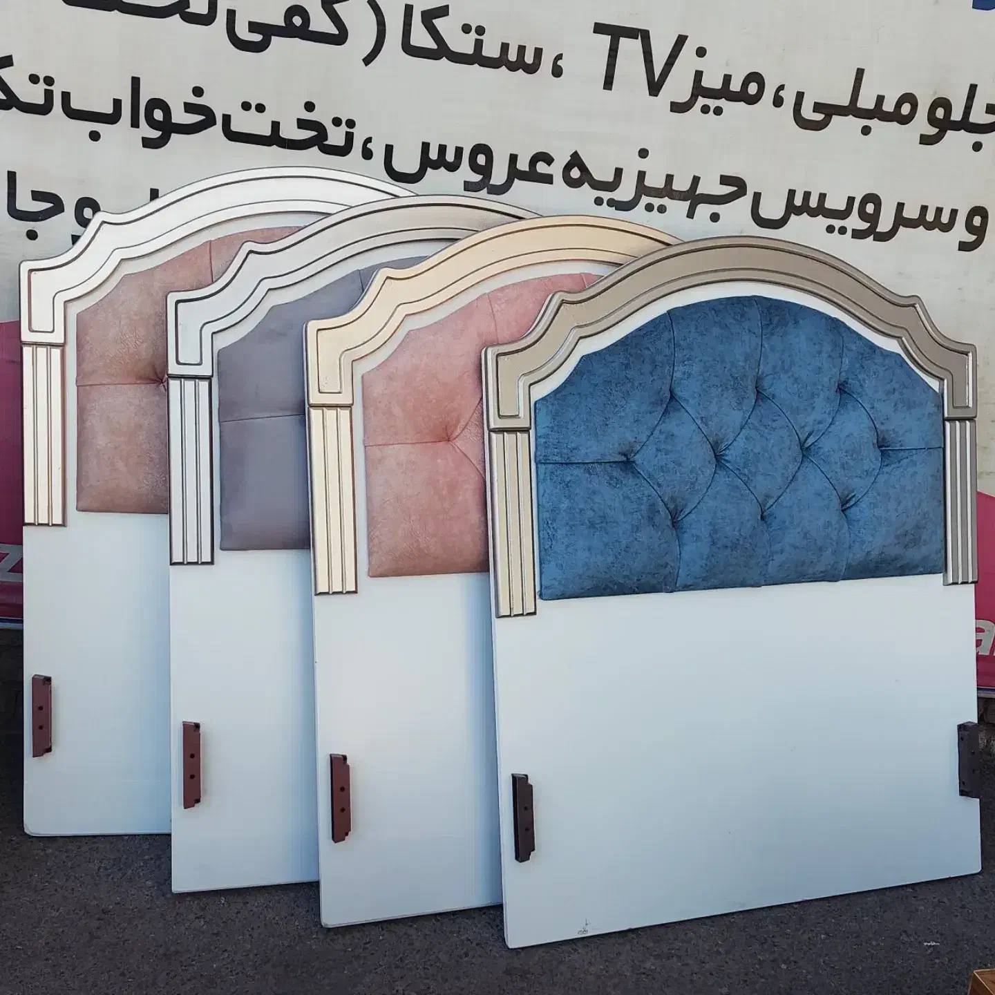 تختخواب تک نفره (لمسه خور)|تخت و سرویس خواب|مرند, |دیوار