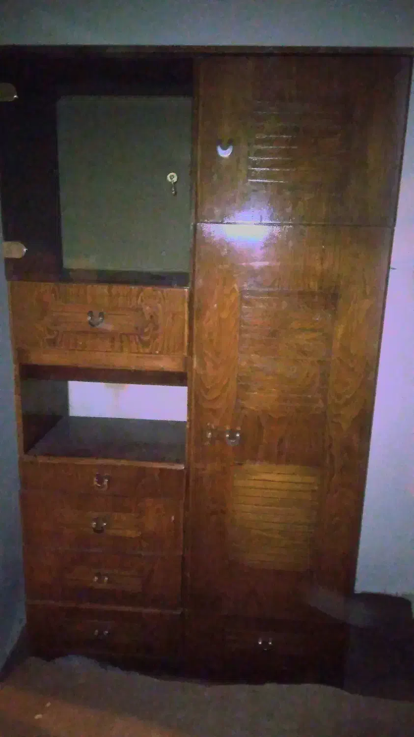 کمد چوبی|جاکفشی، کمد، دراور|خوی, |دیوار