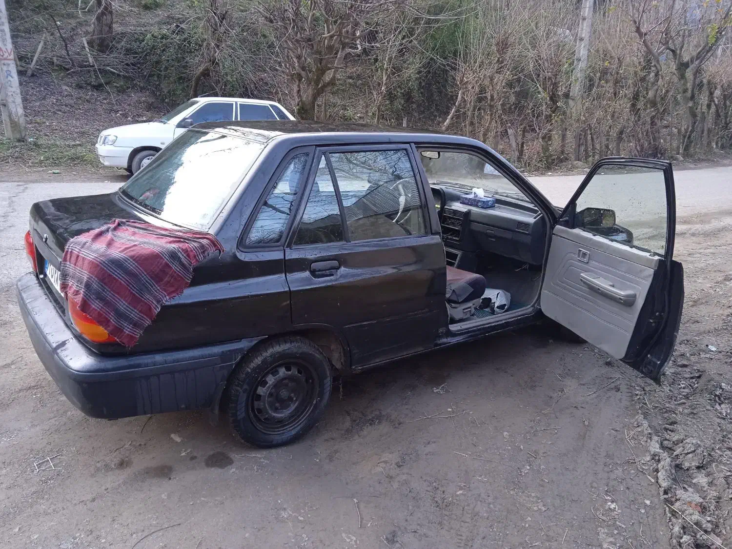 پراید مشکی|خودرو سواری و وانت|رشت, حمیدیان|دیوار