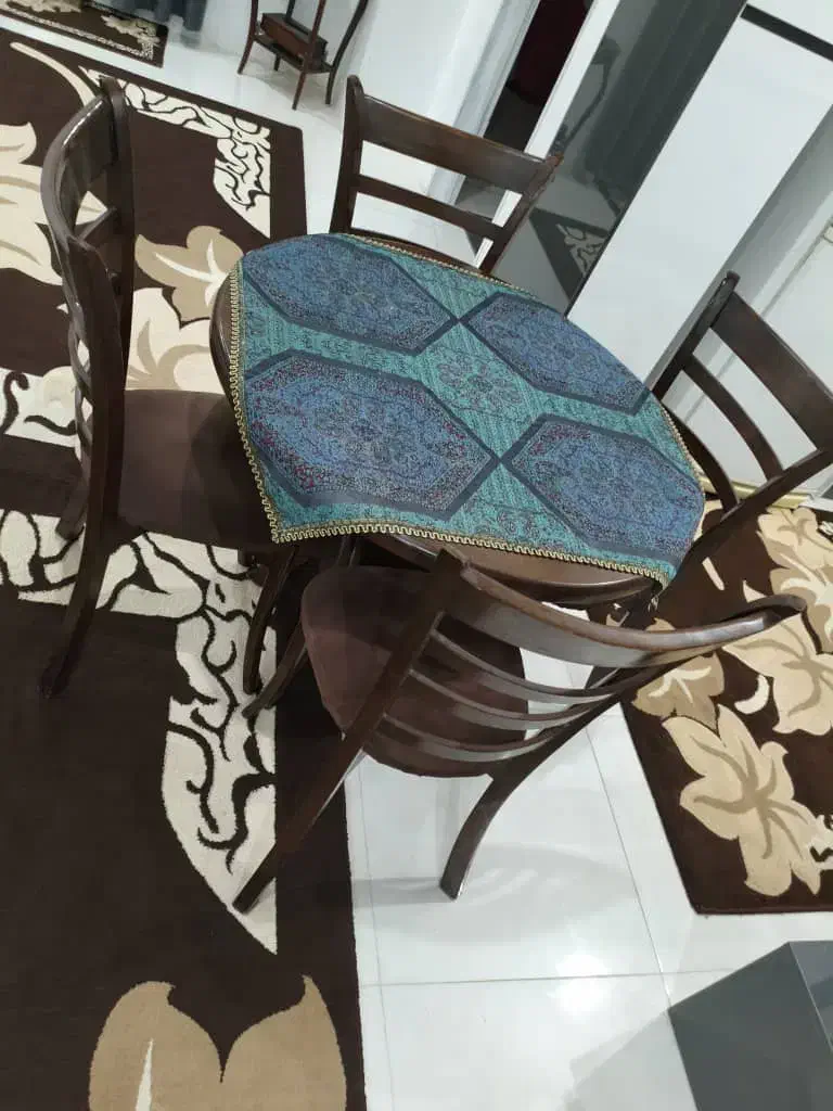 فروش میز ناهار خوری تمام چوب سالم|میز و صندلی غذاخوری|ملارد, |دیوار