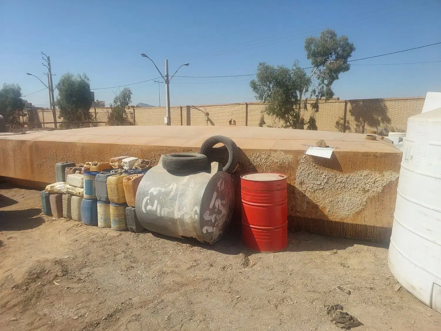 مخزن  20 هزار لیتری فلزی|مصالح و تجهیزات ساختمان|یزد, |دیوار