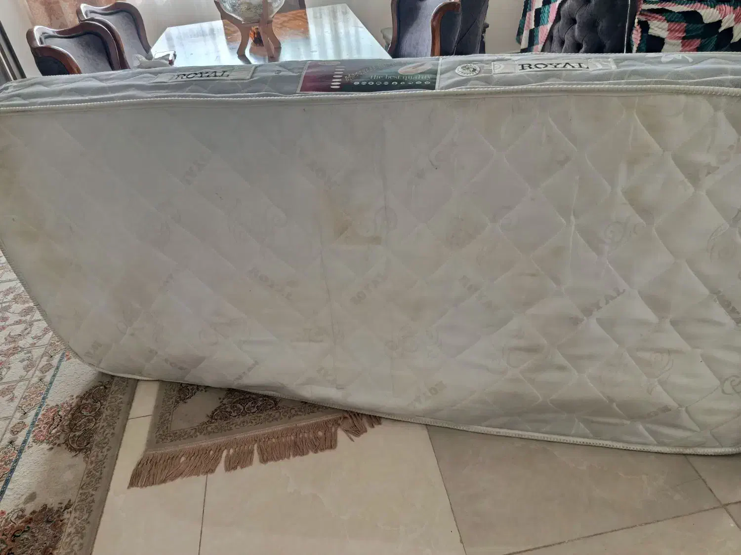 تشک رویال ینفره درحدنو|تشک تختخواب|صومعه‌سرا, |دیوار