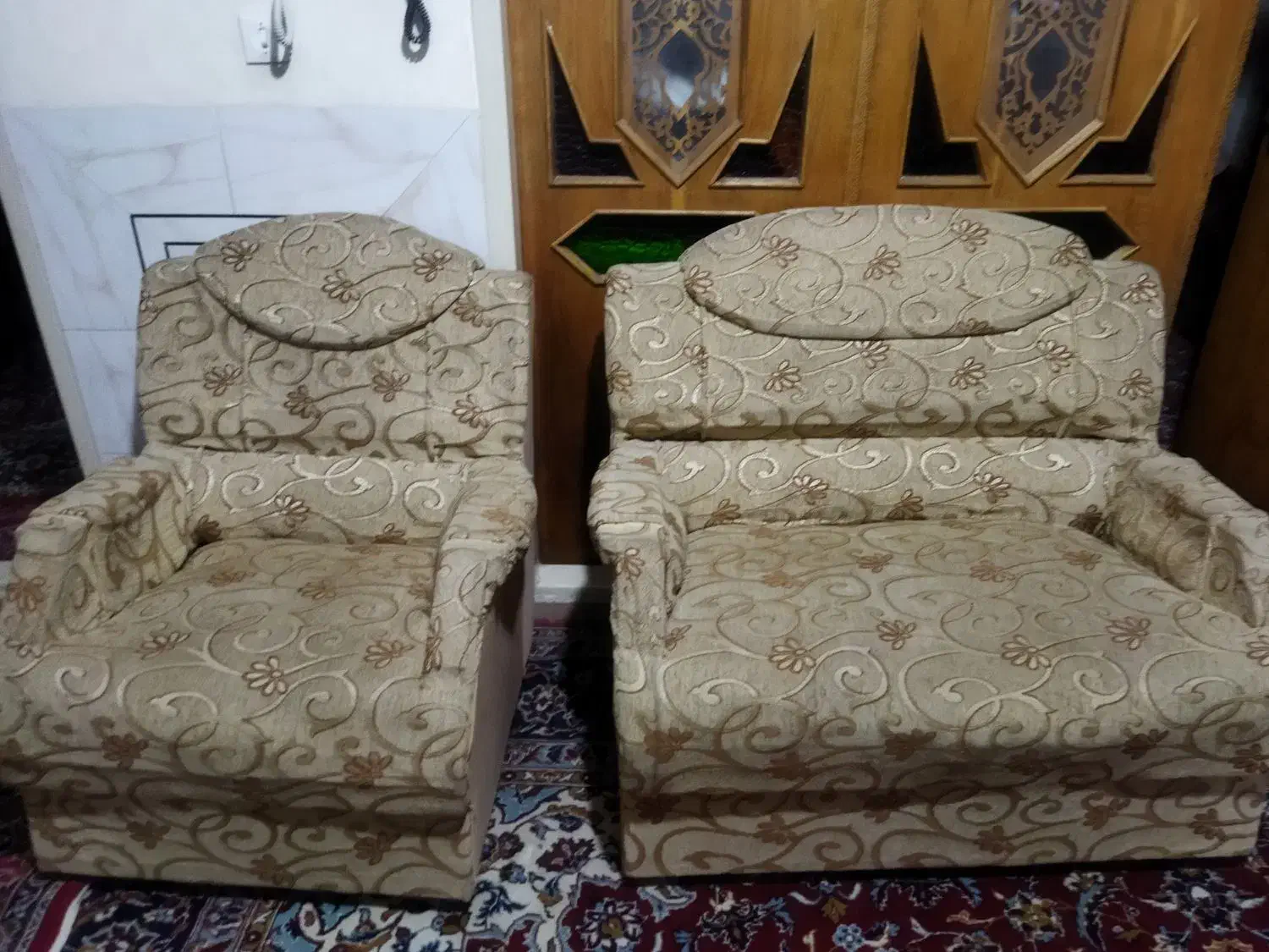 مبلمان 7 نفره|مبلمان خانگی و میز عسلی|نجف‌آباد, الله اکبر|دیوار
