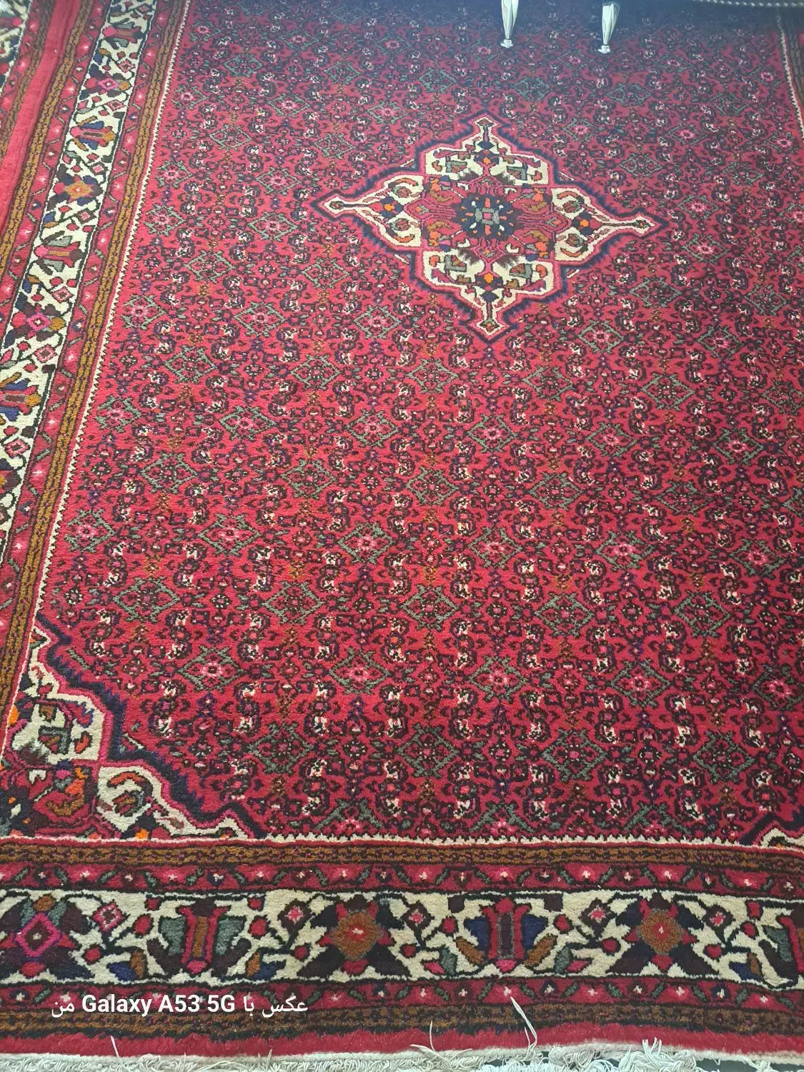 دوعدد فرش دستبافت|فرش|همدان, |دیوار