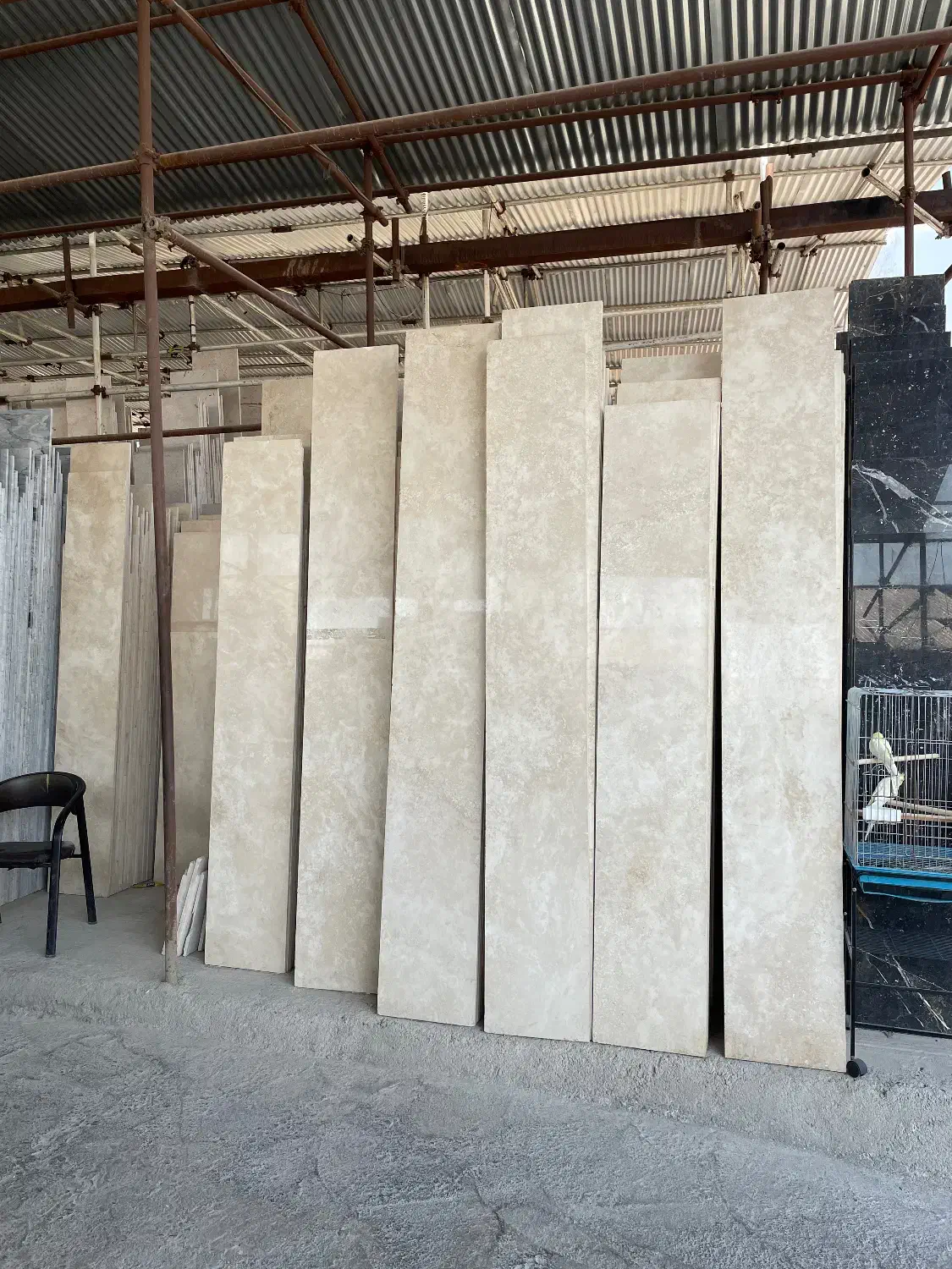 سنگ تراورتن سفید|عمده‌فروشی|تهران, ازگل|دیوار