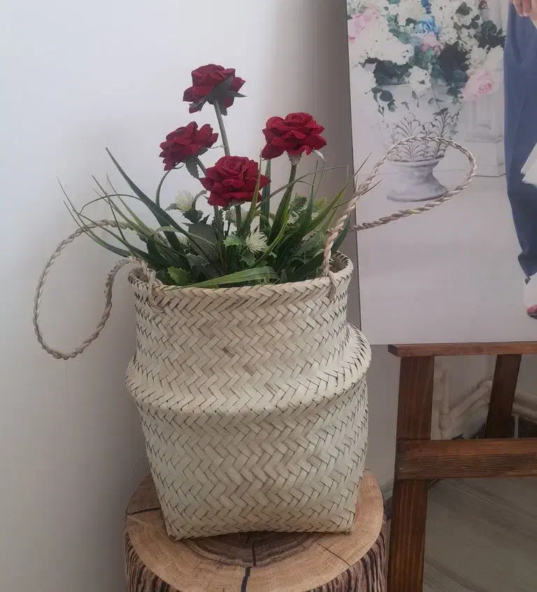 سبد حصیری شیک برای هدیه و پک سازمانی یلدا|صنایع دستی و سایر لوازم تزئینی|تهران, افسریه شمالی|دیوار