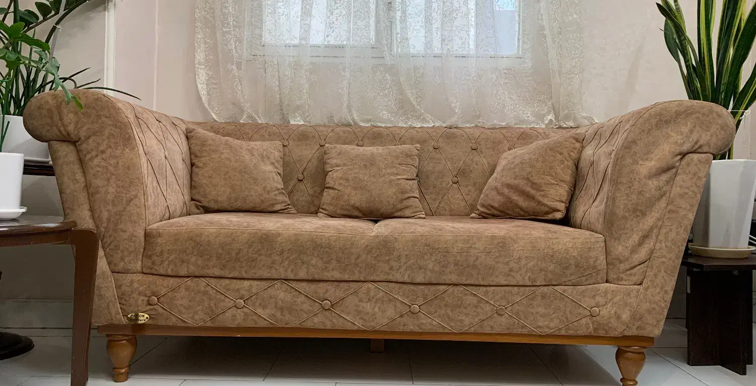 نیم ست پنج نفره چستر|مبلمان خانگی و میز عسلی|تهران, منیریه|دیوار