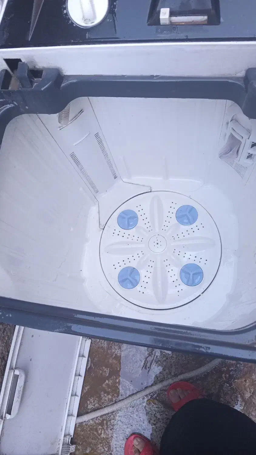 ماشین لباس شویی پاک شوما دوقلو ۹ونیم کیلویی|ماشین لباسشویی و خشککن لباس|گزیک, |دیوار