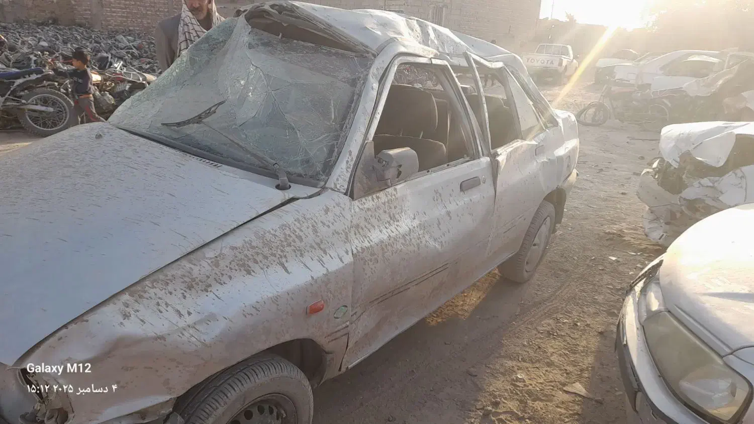 باسلام پراید نقره ایی مدل ۸۶|خودرو سواری و وانت|قرقری, |دیوار