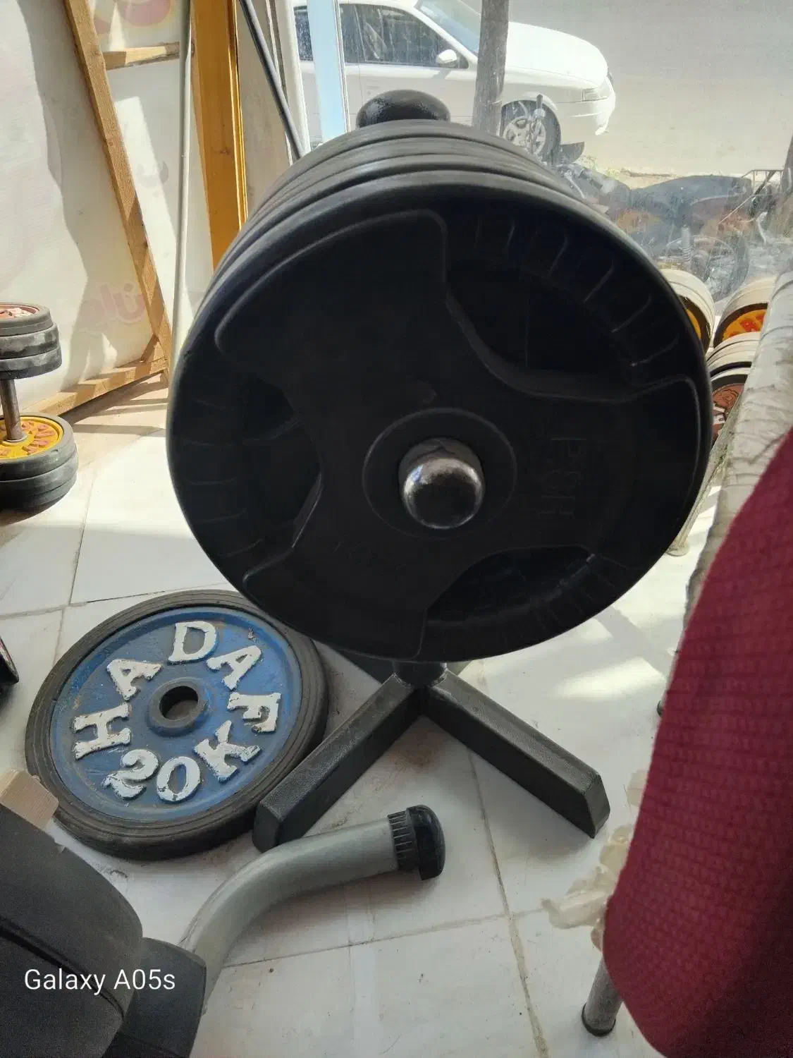 وزنه دورفرمونی وصفحه ودمبل وهالتر|تجهیزات ورزشی|سبزوار, قلعه‌نو دهزار|دیوار