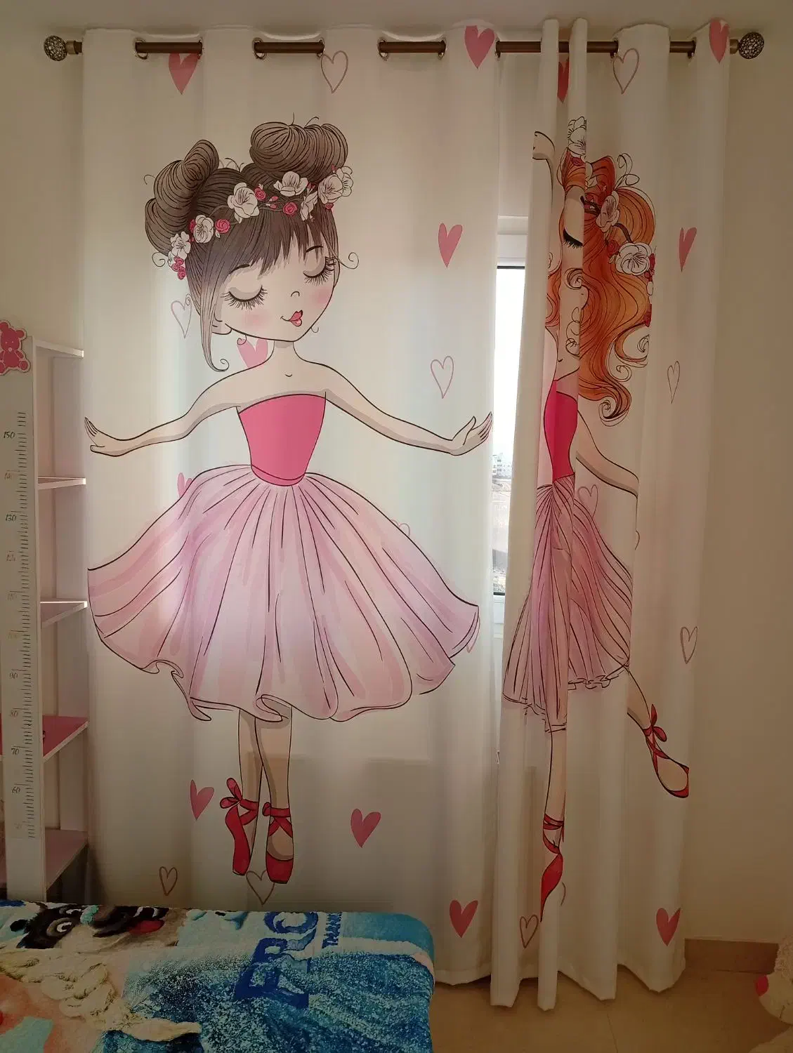 پرده هازان دخترانه،دو پنل|پرده، رانر، رومیزی|پرند, فاز ۳|دیوار