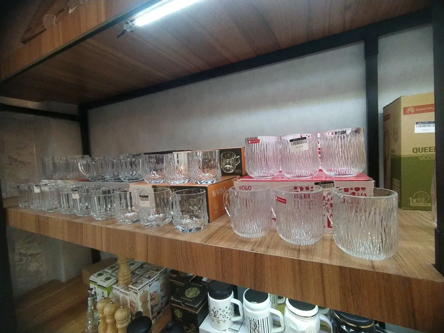 انواع بلور|ظروف سرو و پذیرایی|اهواز, بهارستان|دیوار