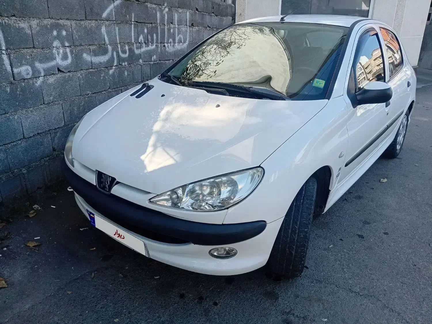 ۲۰۶ تیپ دو ۶۰ تا کار واقعی بی رنگ|خودرو سواری و وانت|نوشهر, |دیوار