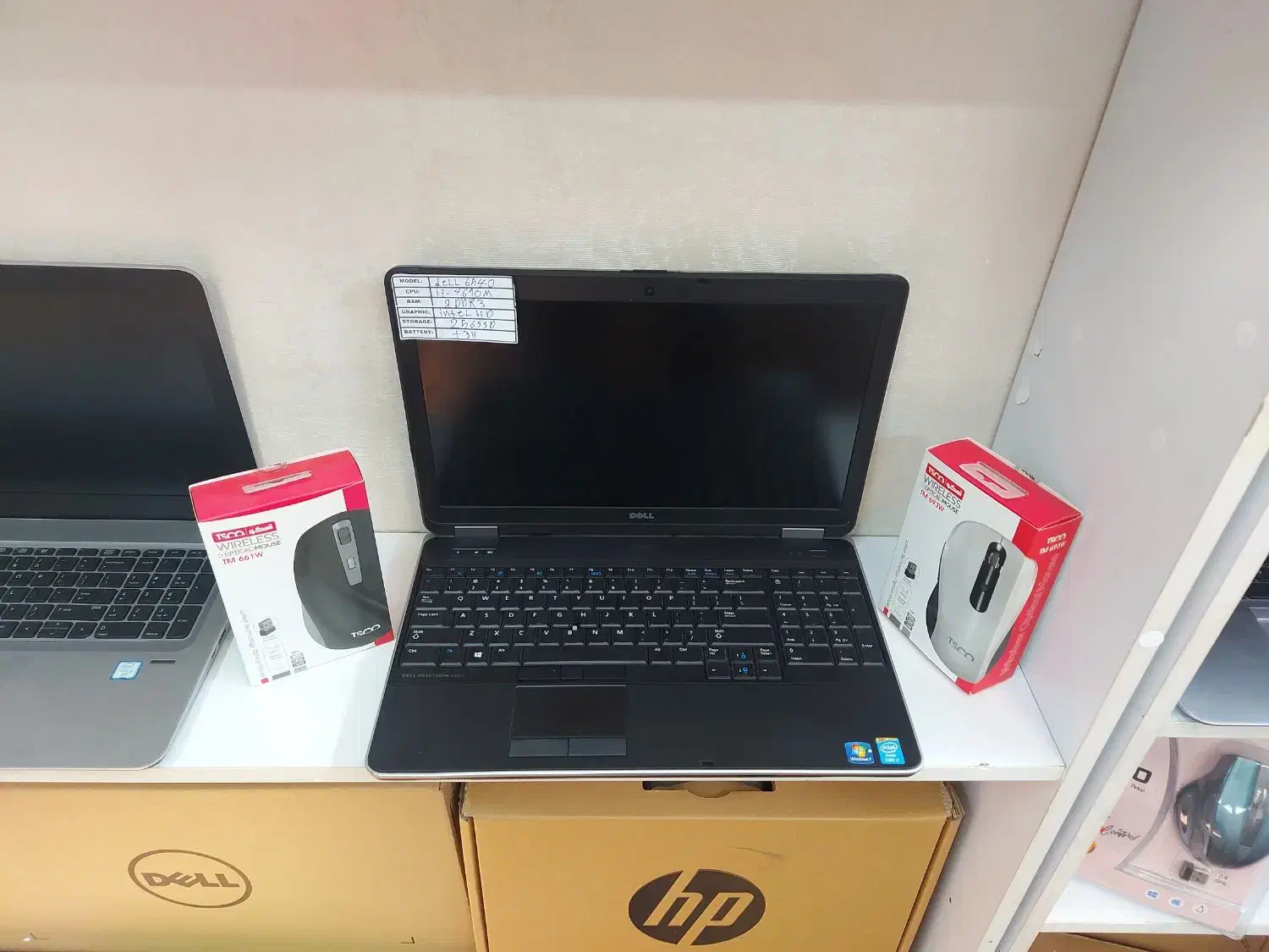 لپتاپcore i7رم8هاردssd  کاملانوباکارتن15.6اینچ|رایانه همراه|تهران, پونک|دیوار