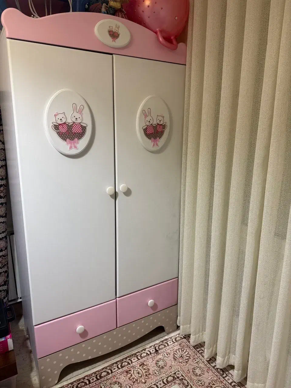 سرویس چوب تخت و کمد بچه نوی نو برند آپادانا|تخت و صندلی بچه|تهران, فردوس|دیوار