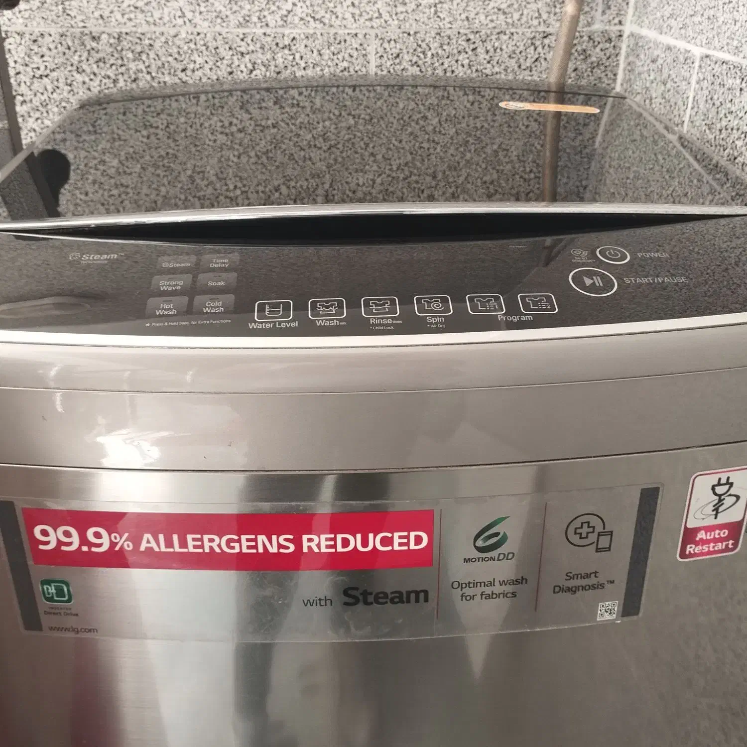 فروش لباسشویی ال جی ۱۳کیلویی اینورتردار دیاموند|ماشین لباسشویی و خشک‌کن لباس|صدرا-فارس, فاز ۲|دیوار