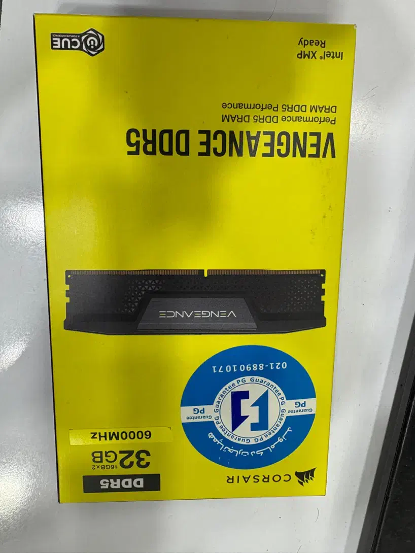 Ram 16gb ddr5 6000mhz corsair|قطعات و لوازم جانبی رایانه|تهران, جنت‌آباد جنوبی|دیوار
