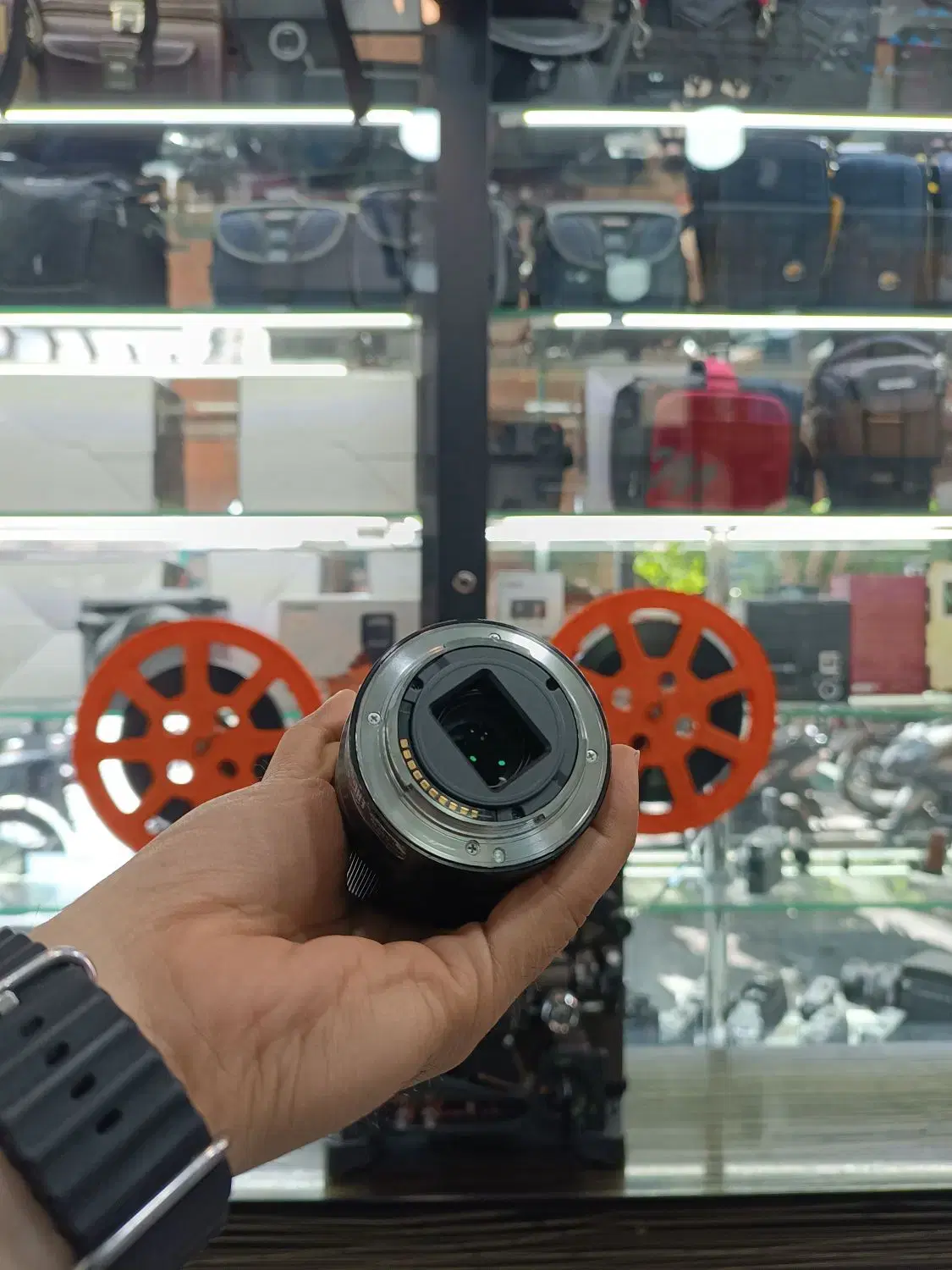 lens E mant 55-210|دوربین عکاسی و فیلم‌برداری|تهران, پامنار|دیوار