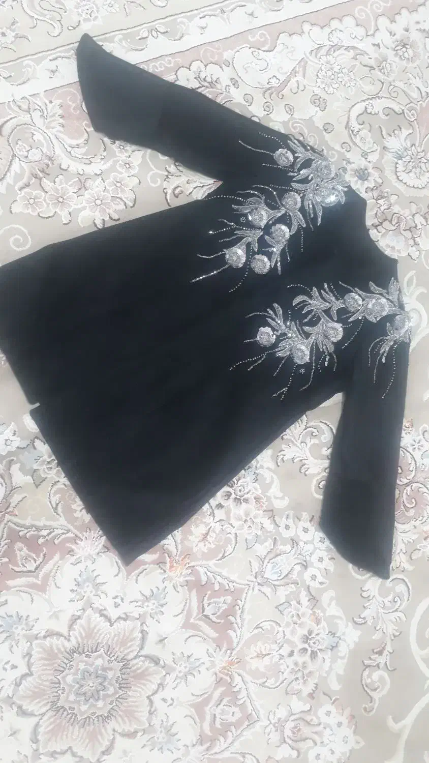 مانتو کتی مخمل|لباس|گرمی, |دیوار