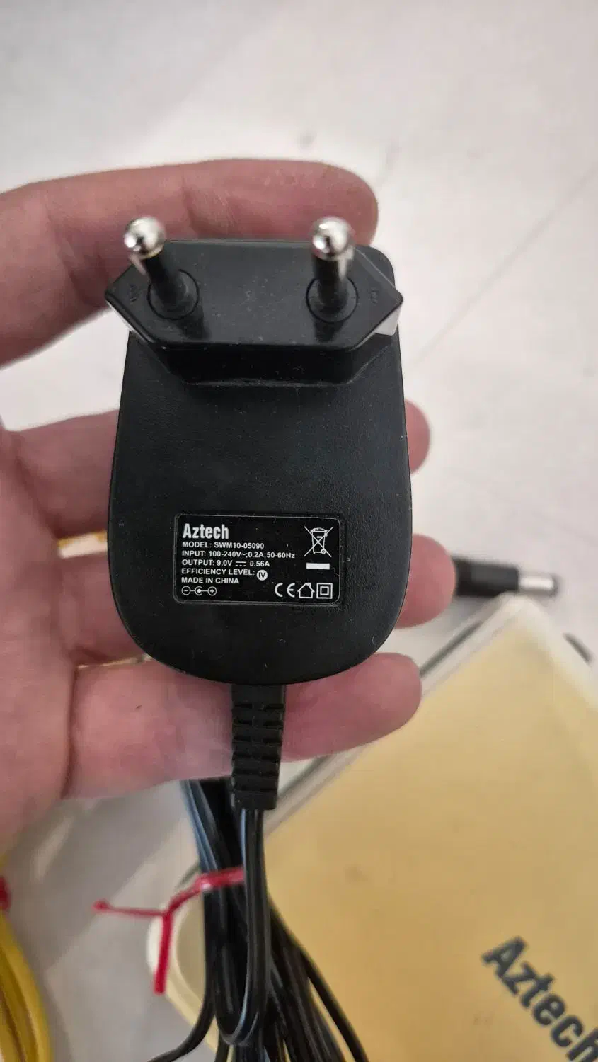 مودم Aztech سیم دار adsl با سیم (بدون وای فای)|مودم و تجهیزات شبکه|تهران, ونک|دیوار