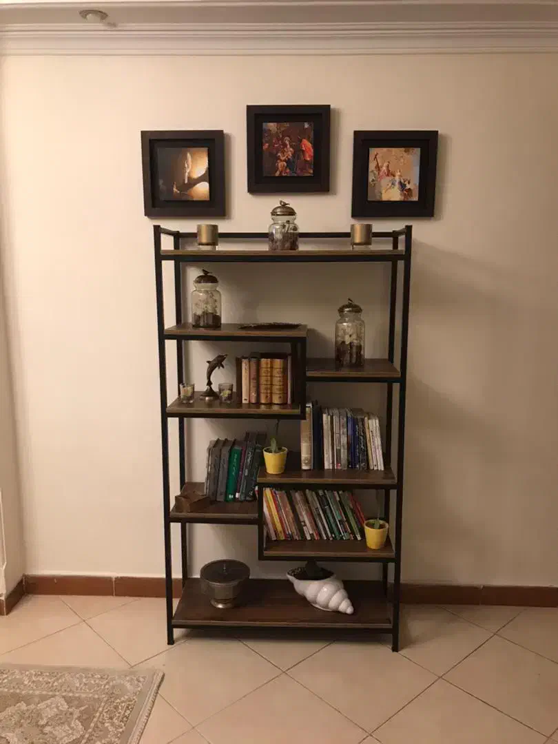استند فلزی کتابخانه شلف استند گل(فروشگاه قبادی)|کتابخانه، شلف، قفسههای دیواری|تهران, یافت آباد جنوبی|دیوار