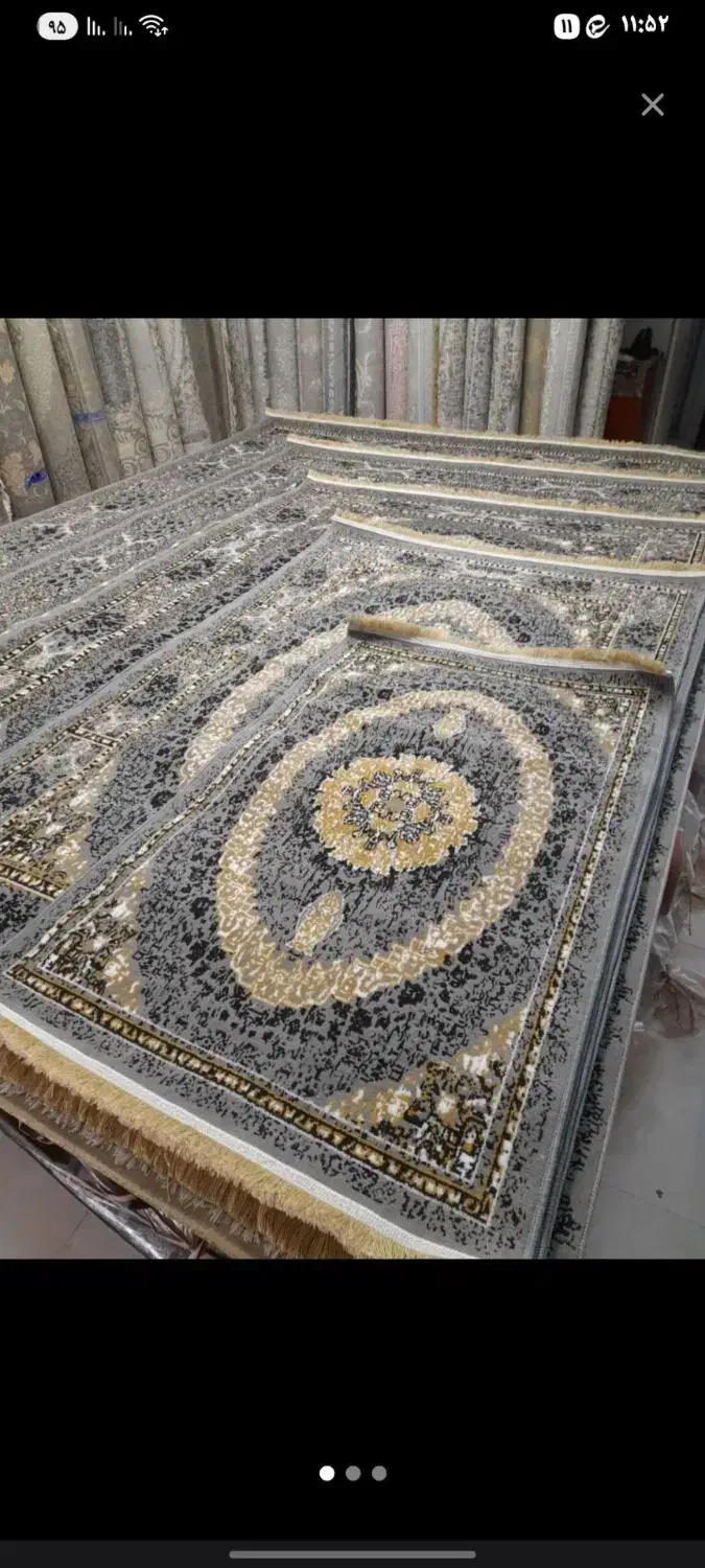 فرش ماشینی ست پنج تیکه|فرش|مشهد, مصلی (کارمندان اول)|دیوار