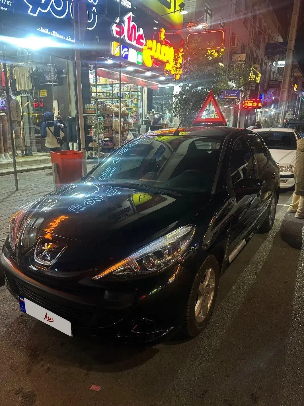 207 مشکی ۱۴۰۱|خودرو سواری و وانت|نوشهر, |دیوار