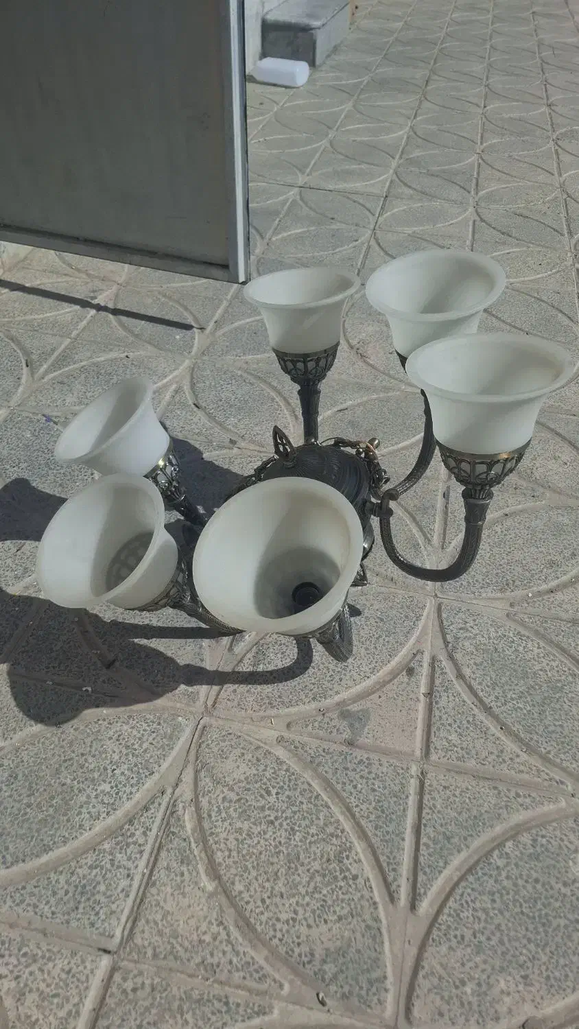 لوسترشش شاخه|لوستر و چراغ آویز|فردیس, قریشی|دیوار