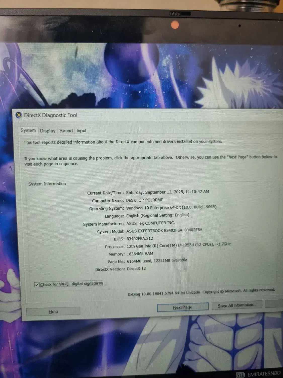 ایسوس ۱۴ اینچی مدل expertbook b3 flip b3402 i7|رایانه همراه|تهران, افسریه جنوبی|دیوار
