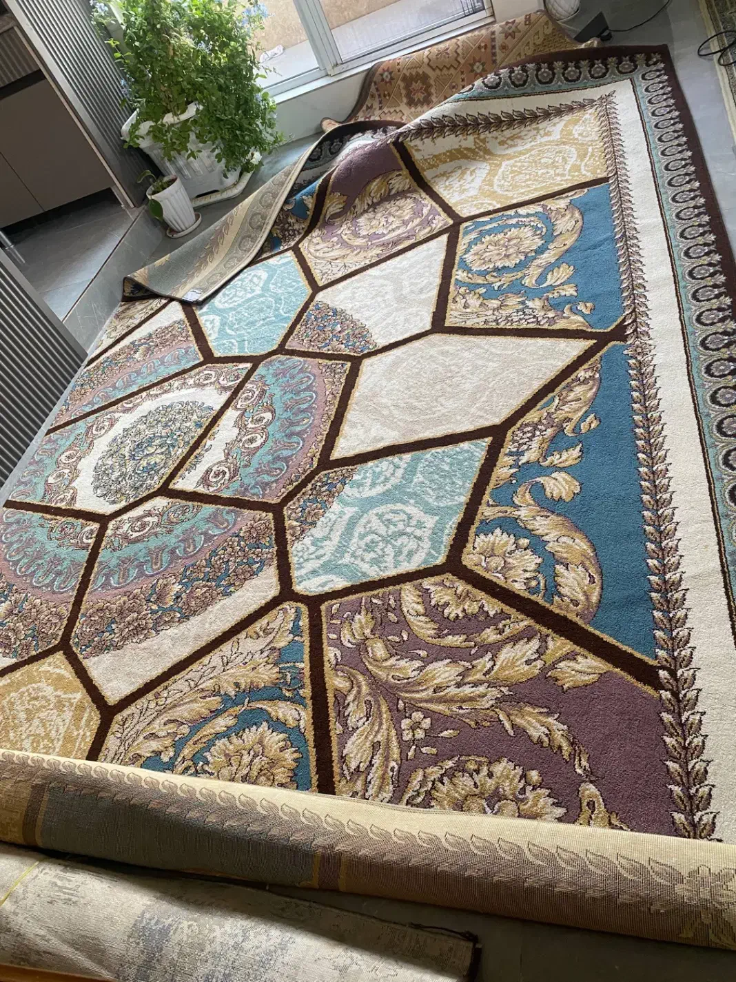 فرش|فرش|پاکدشت, حصار امیر|دیوار