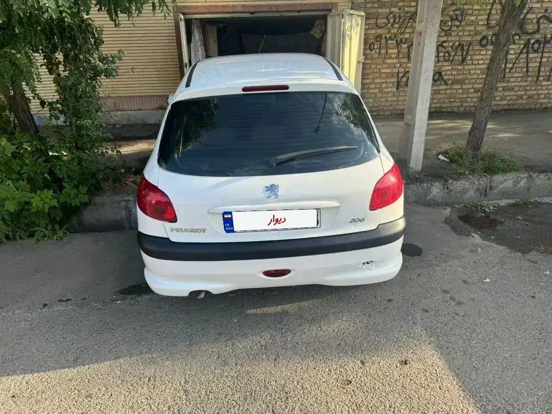 206تیپ۵مدل۹۵|خودرو سواری و وانت|مرند, |دیوار