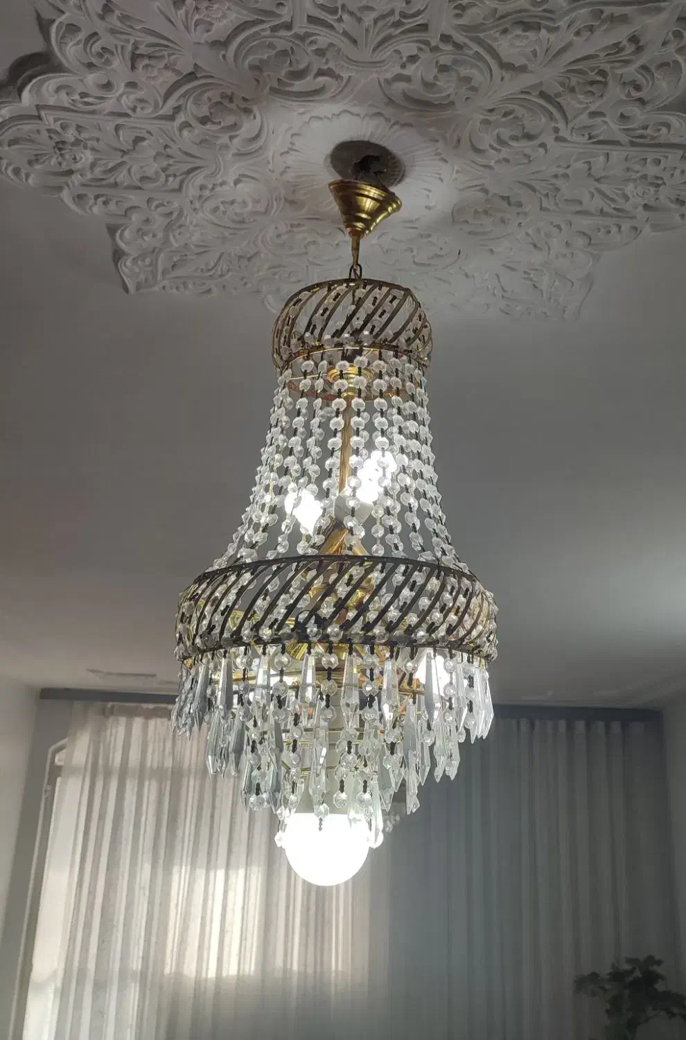 لوستر|لوستر و چراغ آویز|شاهرود, |دیوار