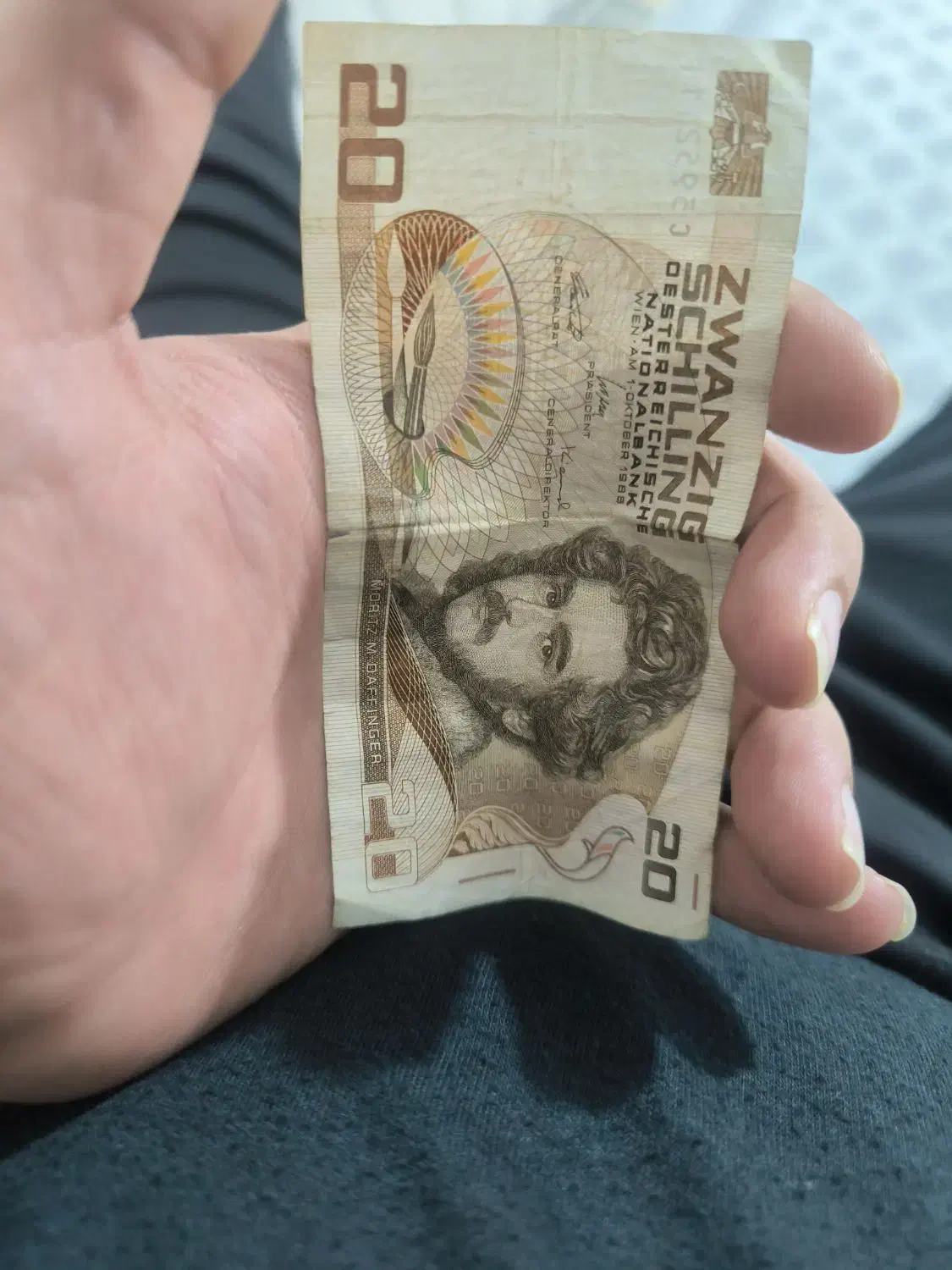 20 شیلینگ اتریش|کلکسیون سکه، تمبر، اسکناس|همدان, |دیوار