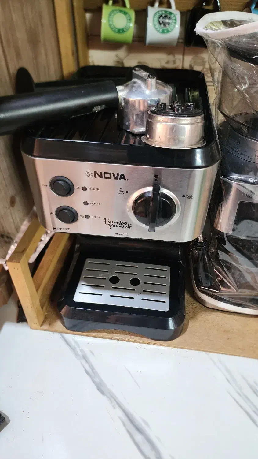 قهوه ساز نوا ۱۴۶|سماور، چای‌ساز، قهوه‌ساز|خورموج, |دیوار