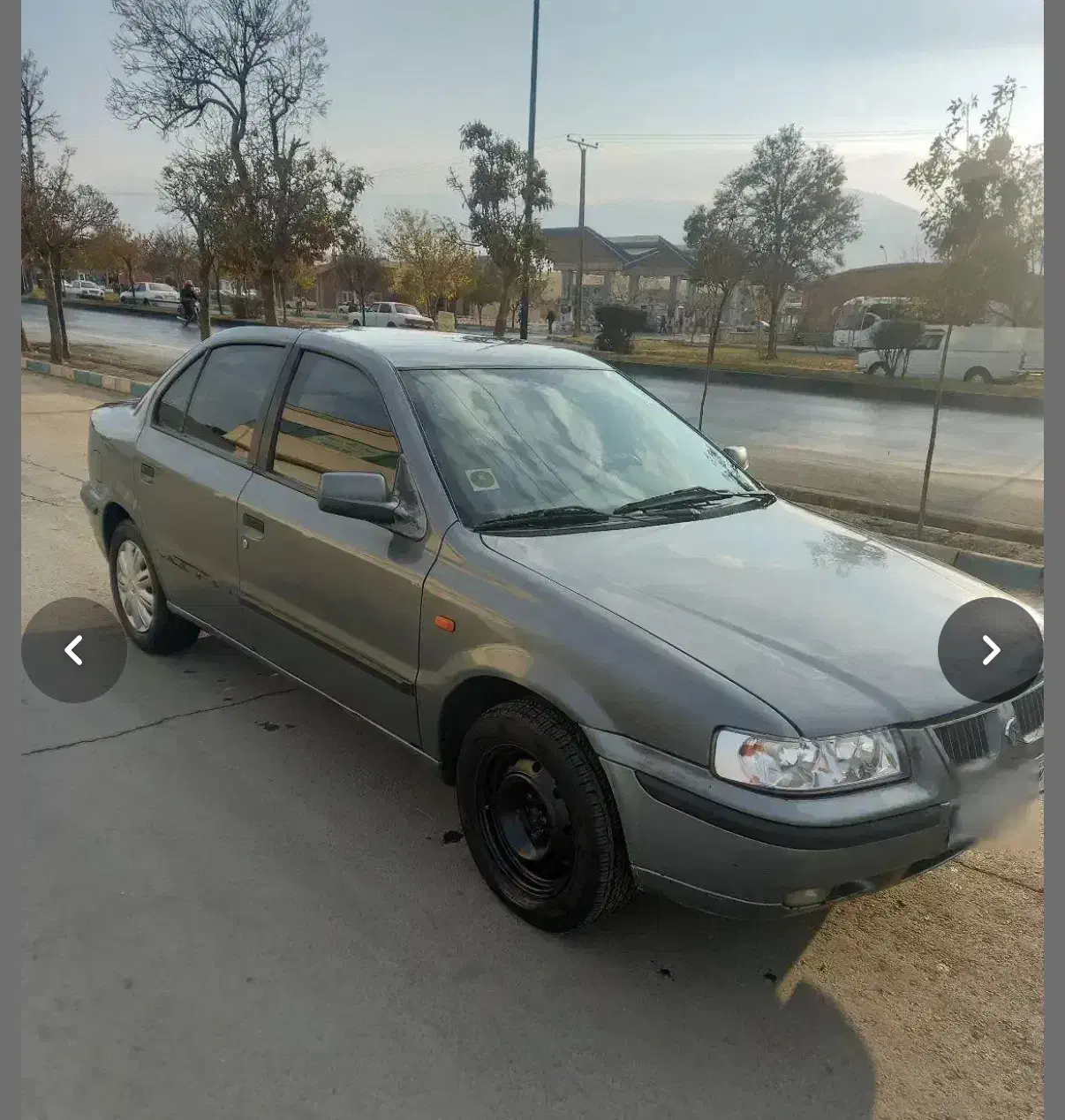 سمند ال ایکس خاکستری مدل ۸۵|خودرو سواری و وانت|همدان, |دیوار