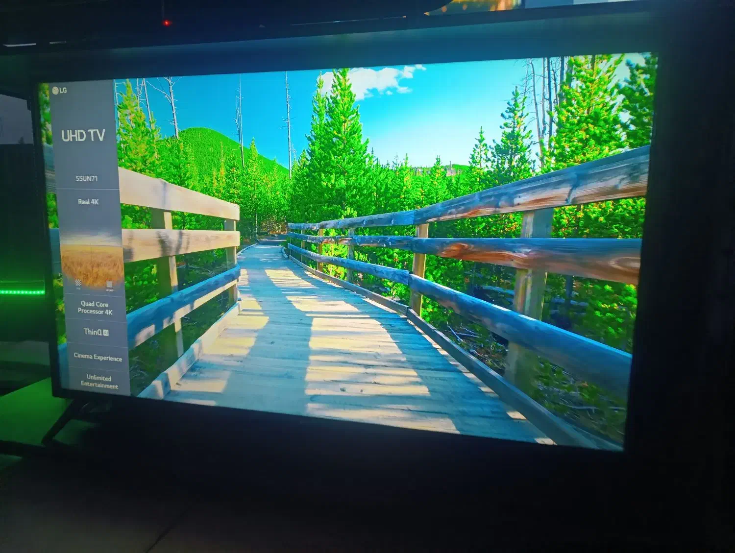 تلویزیون ال جی 55 اینچ نقد و اقساط|تلویزیون و پروژکتور|اصفهان, خلجا|دیوار