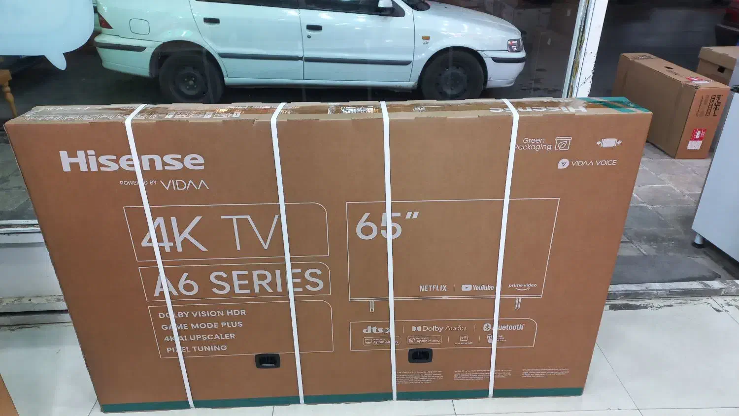 تلویزیون هایسنس 4k اسمارت ۶۵ اینچ ۵۵ اینچ اقساطی|تلویزیون و پروژکتور|زنجان, |دیوار