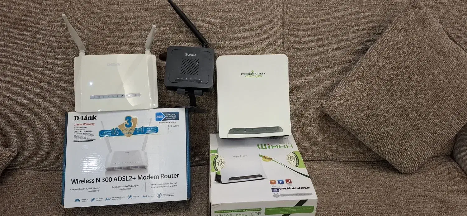 مودم در حد نو نو|مودم و تجهیزات شبکه|تهران, یوسف‌آباد|دیوار