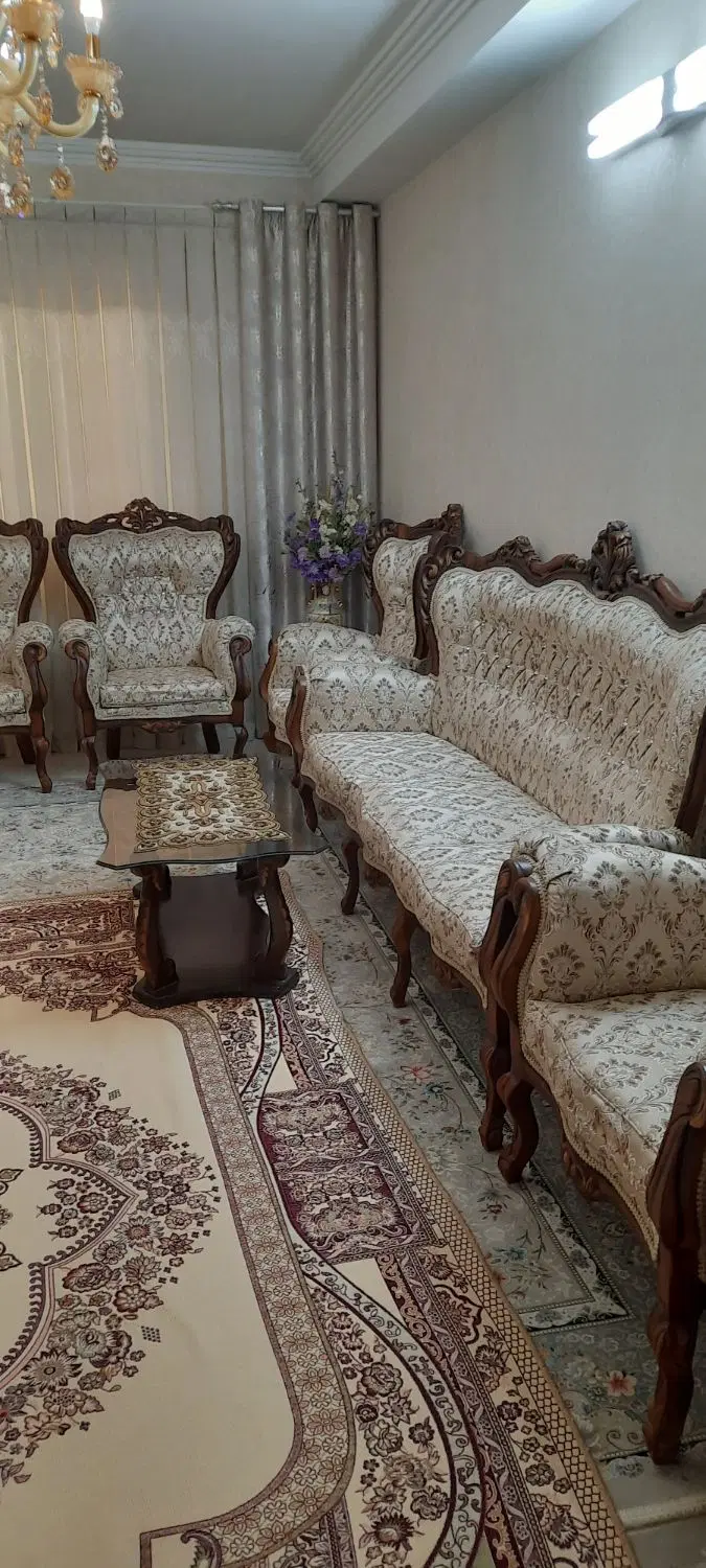 مبل استیل ۹ نفره|مبلمان خانگی و میز عسلی|تهران, فلاح|دیوار
