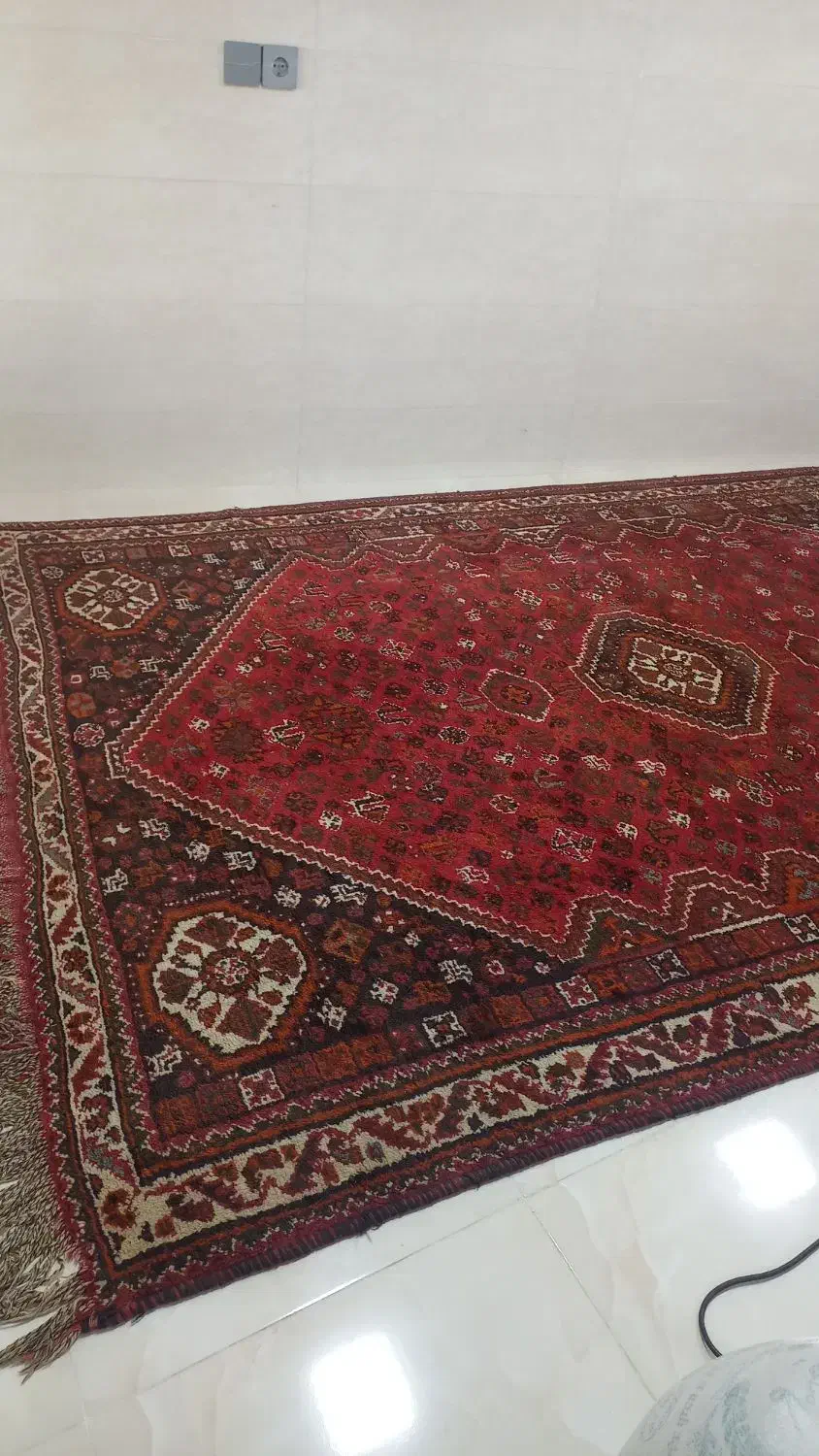 قالی دست باف ترک|فرش|شیراز, کفترک|دیوار