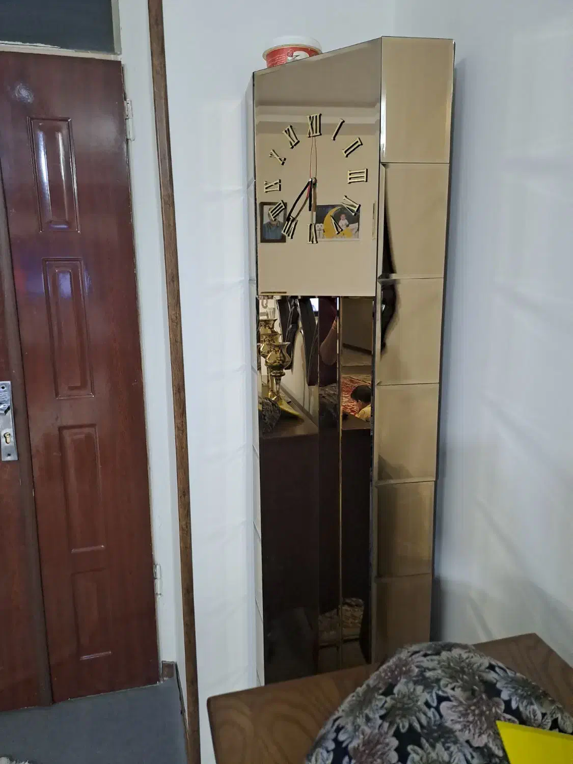 ساعت شیشه ای ایستاده|ساعت دیواری و تزئینی|مشهد, توس (بلوار توس)|دیوار