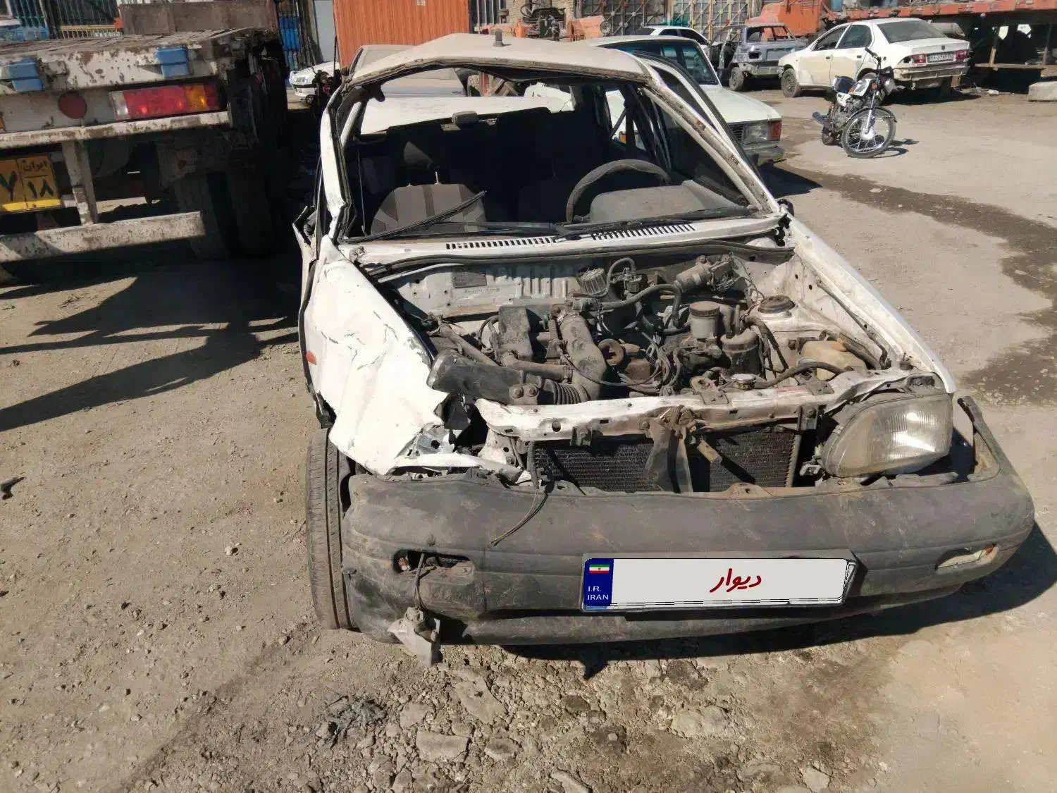 پراید تصادفی|خودرو سواری و وانت|همدان, |دیوار