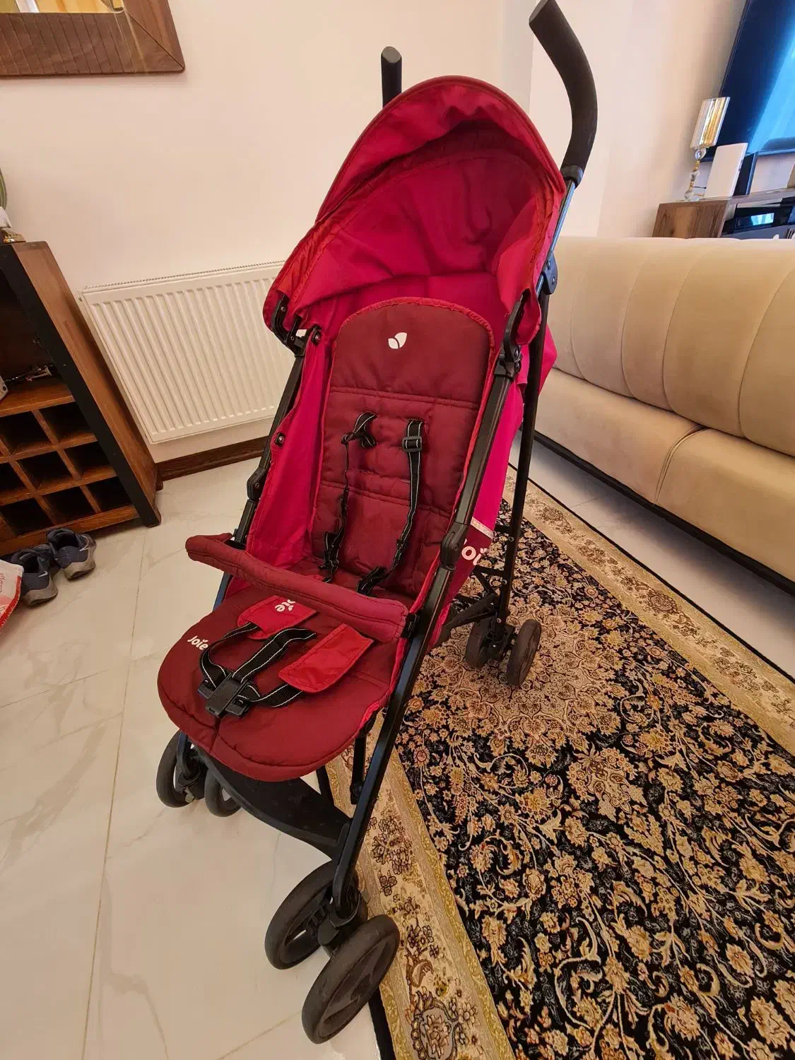 کالسکه برند joie عصایی جمع شو مسافرتی|کالسکه و لوازم جانبی|نوشهر, |دیوار